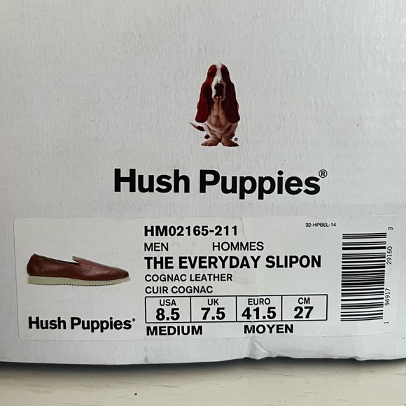 Hush Puppies - The Everday Slipon - Cognac Leather - 8.5M - new - Picture 14 of 16